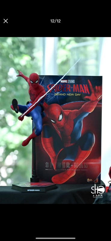 [in Stock] Hottoysht Spider-Man: New Day 1:6 Limited Edition Collectible Figure Model Chinajoy