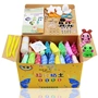 Đất sét siêu nhẹ 24 màu đất sét màu không độc hại không gian plasticine bông tuyết đất sét mềm 36 cát đặt đồ chơi trẻ em đất nặn không dính tay