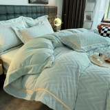 Антистатический зимний пододеяльник, утепленный коралловый двусторонний комплект, легкий роскошный стиль, 4 предмета