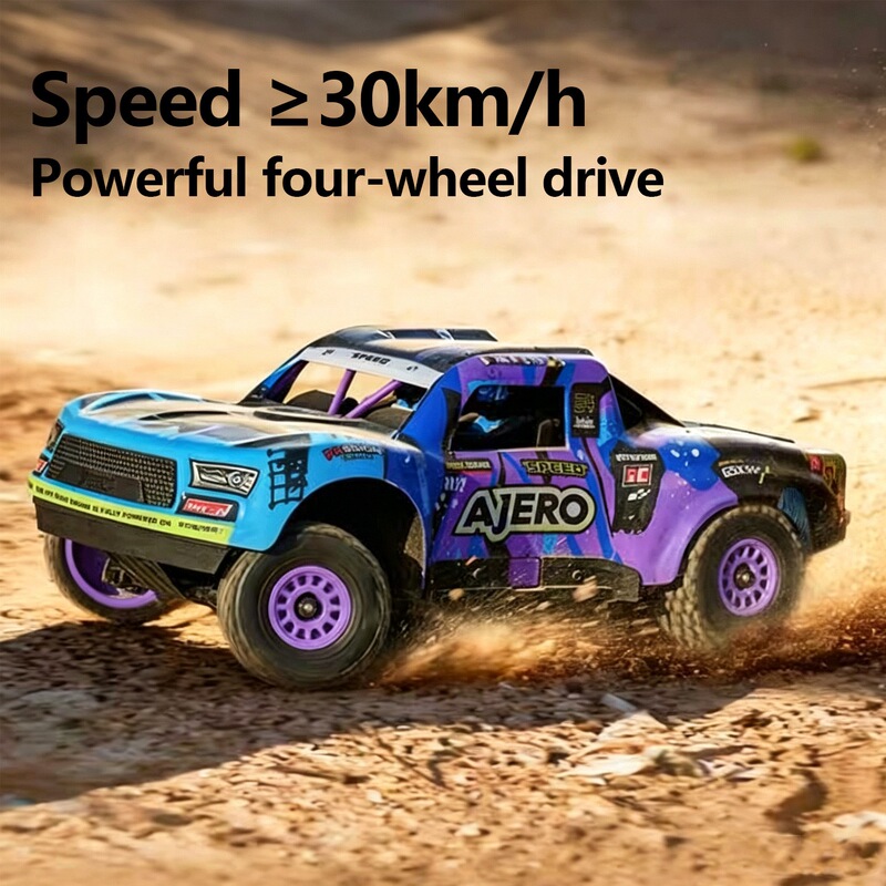 Ajero 1:14 Short-Course Professional-Grade Rc Remote Control Car Off-Road Climbing Four-Wheel Drive High-Speed High-Power Rally
