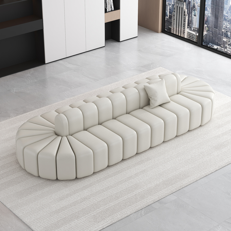 Double-Sided Sofa with Creative Design, Light Luxury, Irregular Shape, Suitable for Office Rest Areas, Clothing Stores, Beauty Salons, and Seating Areas Double-Sided Sofa with Creative Design, Light Luxury, Irregular Shape, Suitable for Office Rest Areas, Clothing Stores, Beauty Salons, and Seating Areas
