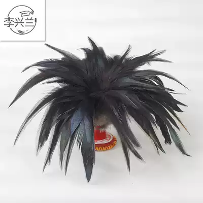 Pure hand-stitched old copper money ancient money chicken feather shuttlecock shuttlecock kicking children student adult competition