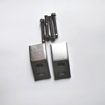 Wall-mounted urinal hook urinal wall-mounted expansion screw toilet fixed stainless steel sheet accessories full