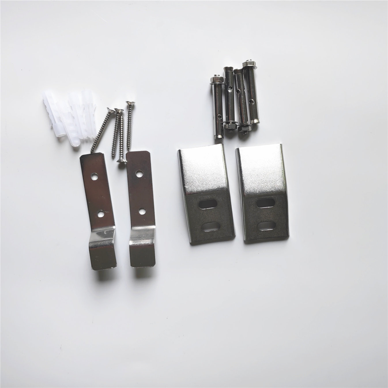 Stainless steel urinal hook bathroom pool accessories wall-mounted urinal back screw fixed piece full