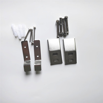 Stainless steel urinal hook toilet bathroom pool accessories Wall-mounted urine bucket back screw fixing sheet full