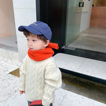 Qiqi Tong Cang Boys Sweater Baby Pullover Sweater Girl 2019 New Korean Children Knitted Top Autumn and Winter