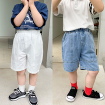 Qiqi number childrens shorts summer baby jeans children casual pants childrens shorts 2020 New