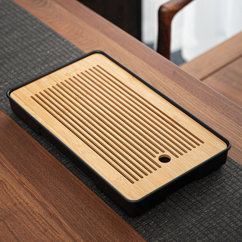 Home Daily Kung Fu Travel Tea Set Tea Tray Suit Rectangular Kung Fu Tea With Brief Tea Tray