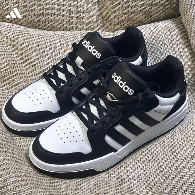 Adidas Neo Entrap Adidas Men's and Women's Same Style Retro Black and White Low-Top Casual Sneakers Ji2560 Adidas Neo Entrap Adidas Men's and Women's Same Style Retro Black and White Low-Top Casual Sneakers Ji2560