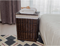 Dirty clothes basket rattan dirty clothes storage basket large with lid dirty clothes basket hot pot restaurant put clothes basket toy frame