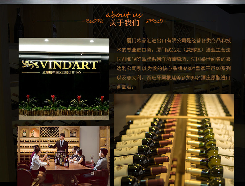 法国原瓶进口 威娜德 Vin dArt 2013年份 干红葡萄酒 750ml*6支 图14