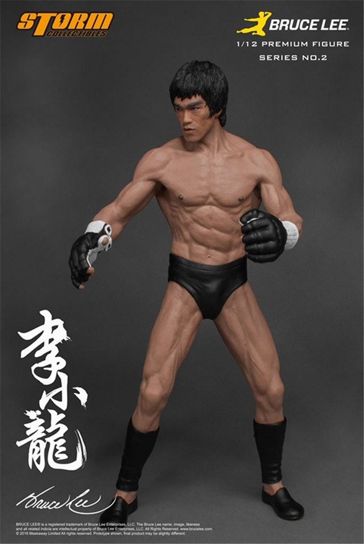 Sê-ri phim Người cha chiến đấu của Storm, tượng Bruce Lee 1/12, thế hệ thứ hai, người mẫu tay - Capsule Đồ chơi / Búp bê / BJD / Đồ chơi binh sĩ đồ chơi mô hình