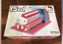 2001 Hello Kitty CD rack KT Kitty Kitty DVD rack CD rack