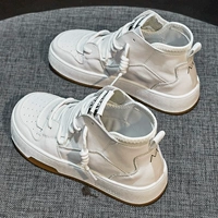 Martens, демисезонные утепленные белые кеды, спортивные дышащие короткие сапоги для отдыха, туфли, ботинки, легко надевать