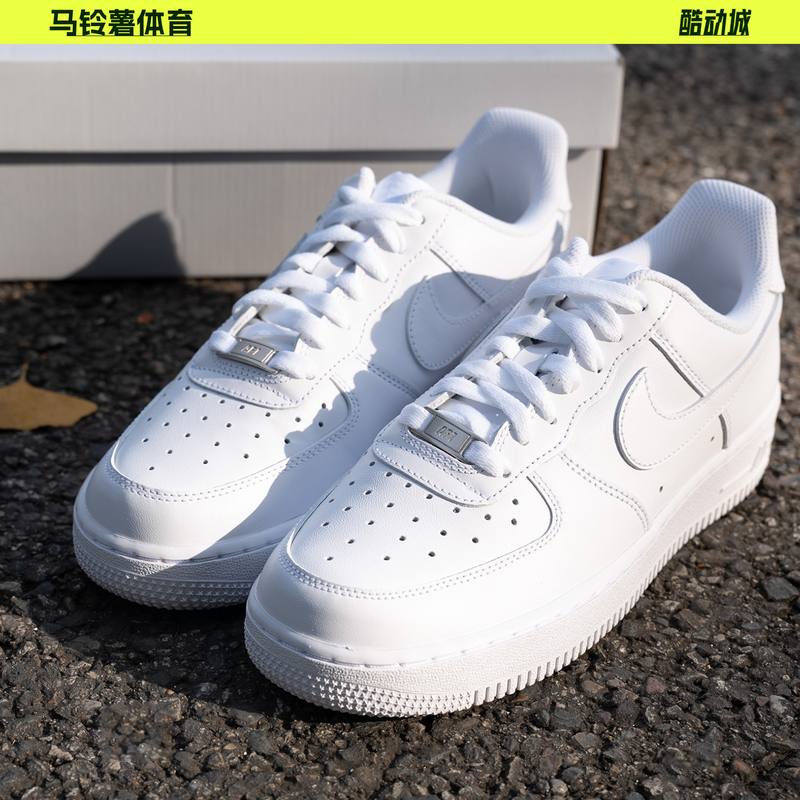 Nike Nike Sneakers Air Force 1 Air Force One White Classic Sports and Casual Shoes Cw2288-111