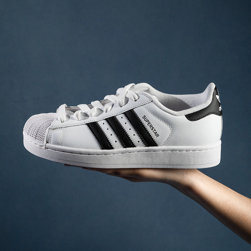 Adidas Shell Toe Black and White New Sneakers Unisex Trefoil Jh9976 Casual Shoes