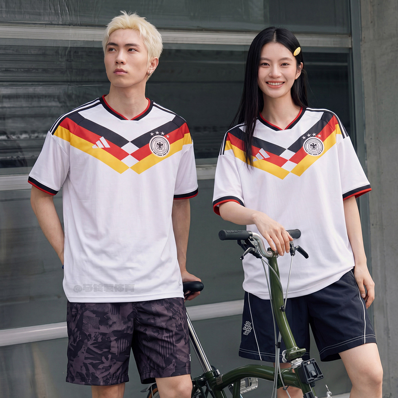Adidas 2026 World Cup Germany National Team Home Quick-Drying Short-Sleeve Fan Edition Football Jersey Kd8363