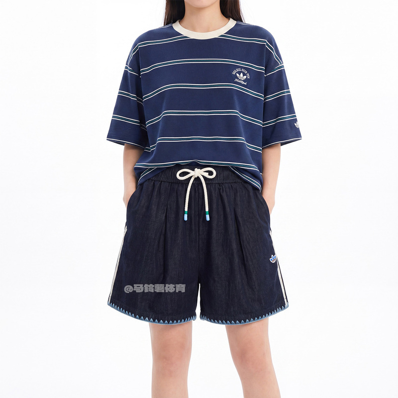 Adidas Adidas Shorts Trefoil Southern French Holiday Summer Loose Sports Casual Jeans Kx0747 Adidas Adidas Shorts Trefoil Southern French Holiday Summer Loose Sports Casual Jeans Kx0747