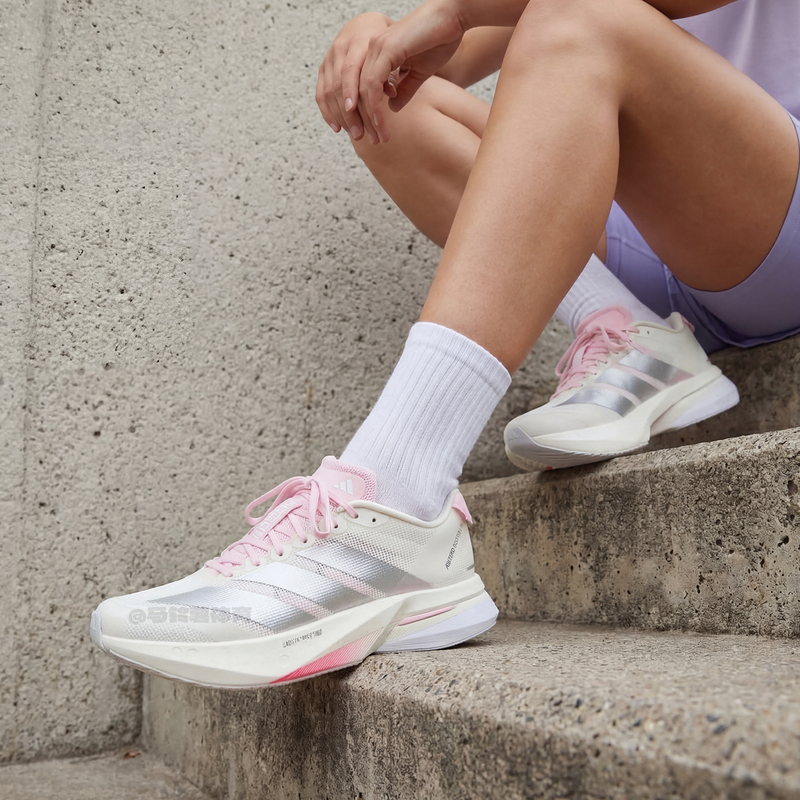 Adidas Boston 13Th Generation Professional Running Shoes Ultra-Light Women's Cherry Blossom Pink Jq9667 Adidas Boston 13Th Generation Professional Running Shoes Ultra-Light Women's Cherry Blossom Pink Jq9667