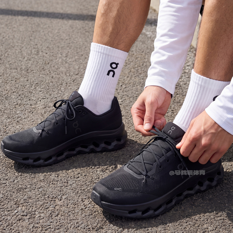 On Cloudtilt Men's Casual Sports Black Warrior Trail Running Shoes Breathable 3Me10100264