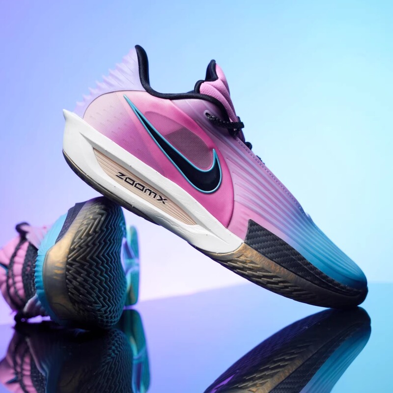 Nike G.T Cut 3 Turbo Ep Blue and Pink Men's Sneakers Low-Top Basketball Shoes Hv9919-900