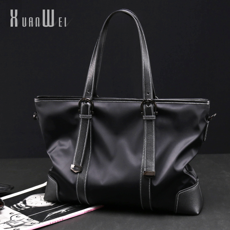 Xuan Wei Men's Handbag Men's Bag Shoulder Bag Messenger Bag Canvas Casual Bag Nylon Oxford Cloth Trend Briefcase