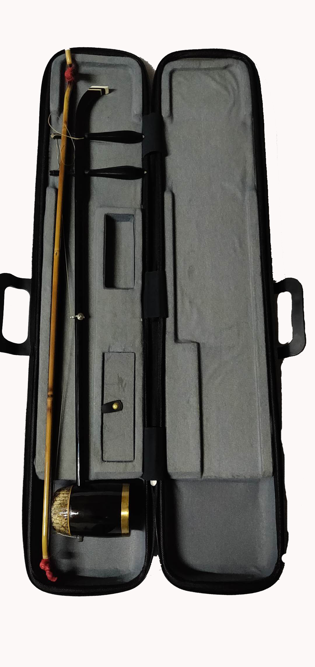 Chaoshan Umu No inlaid stud (fit box) boutique Two-stringed box with back to mention waterproof oxford cloth