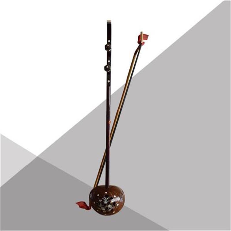 Refined Coconut Hu Chaozhou Coconut Hu Musical Instrument Shell Carving Coconut Hu Guangdong Coconut Hu