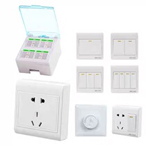 HOT10 yuan below four open wall single socket fan yuba switch busyboard buyborDIY accessories material