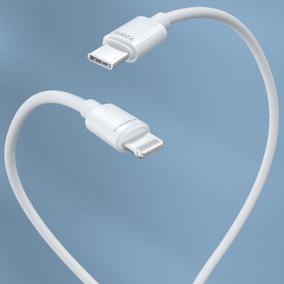 【沃品】苹果手机数加粗快充闪充据线1米