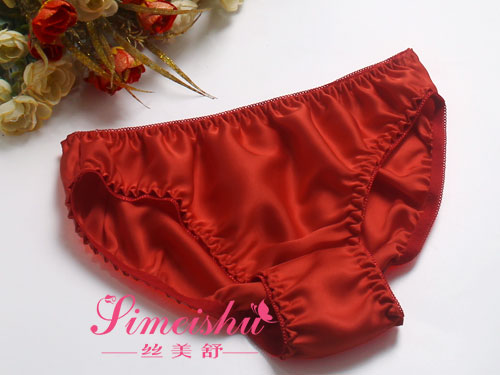 Cửa hàng thị trấn Kho báu Quần lót lụa Nữ 100% lụa Tóm tắt Tam giác eo thấp Đồ lót gợi cảm Chăm sóc sức khỏe đồ lót nam gợi cảm 