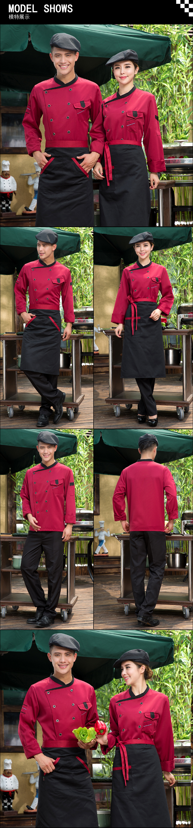 Uniforme de cuisinier - Ref 1910329 Image 9