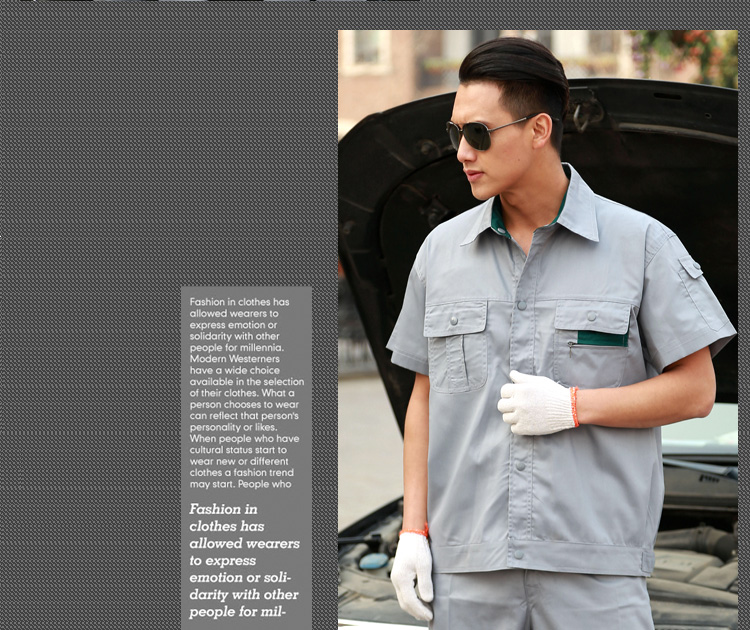 Vêtement de mécanicien en polyester - Ref 1916267 Image 16