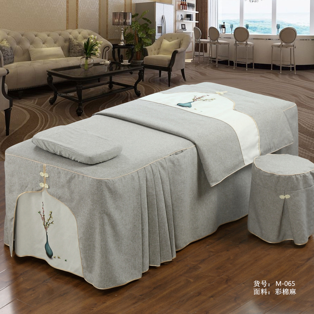 Giường cao cấp làm đẹp bao gồm câu lạc bộ sức khỏe đặc biệt - Trang bị tấm mua ga giường spa