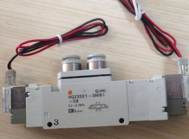 SMC new original three-way five-position solenoid valve VQZ3321-5MB1-C8 connected to 8 PCM DC24V in stock