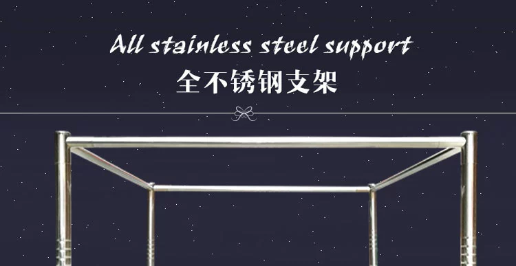 Cửa lưới chống muỗi không rơi xuống đáy giường yurt có thể treo quạt 1,5m giường mới chống rơi tài khoản lưới đáy - Lưới chống muỗi