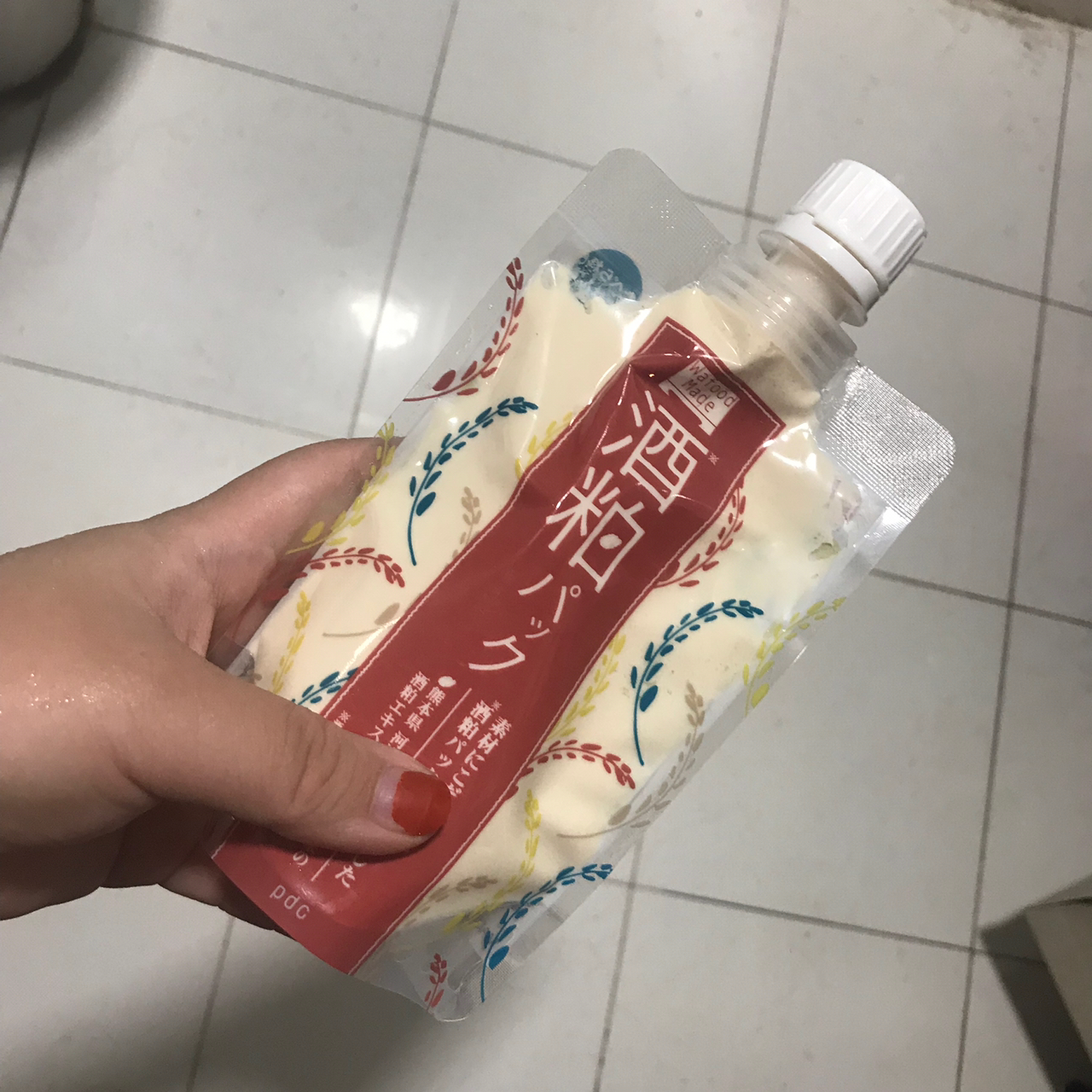 涂抹式酒糟面膜，不仅要白还要透！6