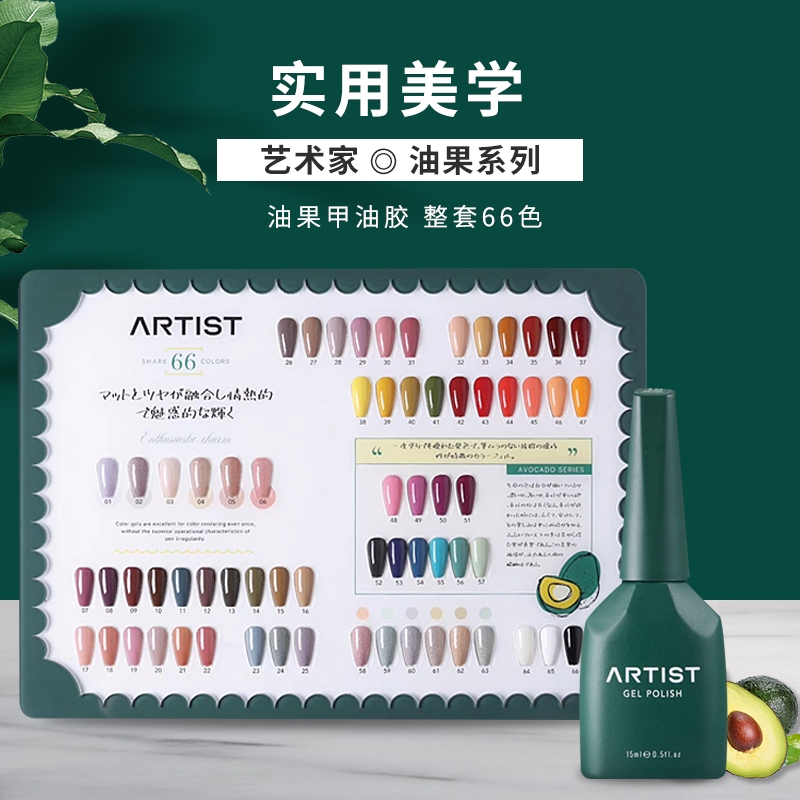 Jiahe Aesthetics Artist Oil Fruit Series Long-Lasting Nail Polish Gel Nail Salon 2026 Opening Internet Celebrity Popular Set