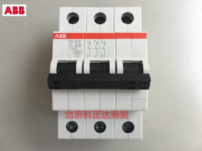 ABB air switch breaker SH203-C20 3P 20A original fit SH203 C20