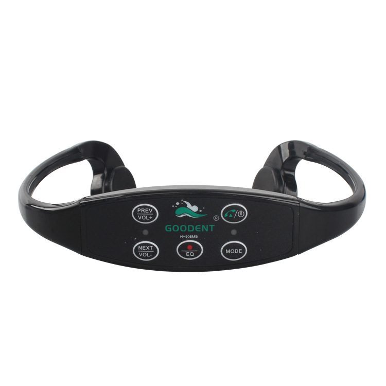 GOODENT Bone Conduction Swimming Headset Sport Bluetooth Diving Depth 10m Waterproof Comes with Memory Lossless MP3