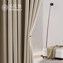 Blackout curtain modern simple light luxury thick velvet cloth 2021 New velvet living room bedroom insulation custom