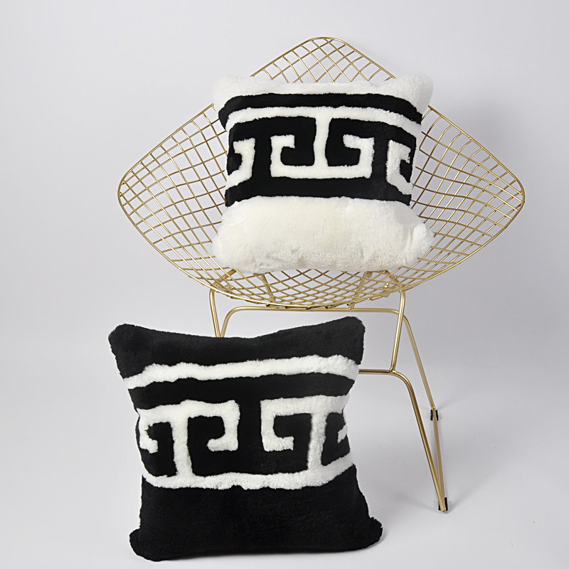 Jupark pure wool sofa cushions with pillow headback cushions Pillow Creative Wool Hug Pillow Cushion Car Hug