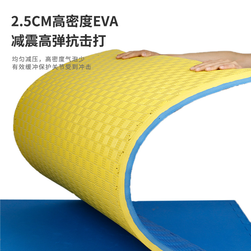 Professional taekwondo mat Martial arts sanda dance mat thickened foam special sports training non-slip shock absorption mat