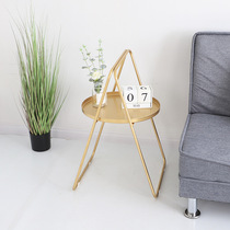 Nordic Wind Creative A-shaped portable tea table modern minimalist with removable sofa edge a few bedrooms headboard storage