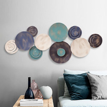 Nordic Living Room Iron Art Wall-mounted Creativity Background Wall Ins Wall Accessories Metal Wall Decoration Bedroom Home Decoration Pendant