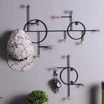 Creative Doorway Genguan Key Hook Wall Wall-mounted Wall Decoration Cloak Hook Fitting Room Wall Hung Hanger Free From Punching