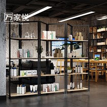 Living room screen Solid wood foldable partition shelf Floor-to-ceiling bookshelf display bookcase partition customization