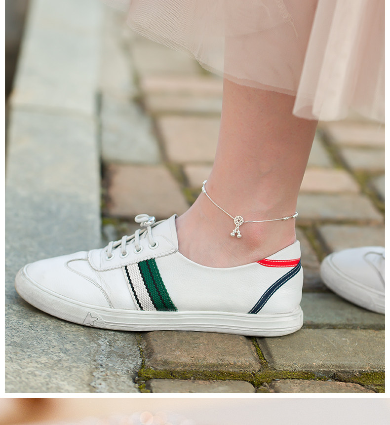 Bracelet de cheville Femme en Argenterie - Ref 3102161 Image 9