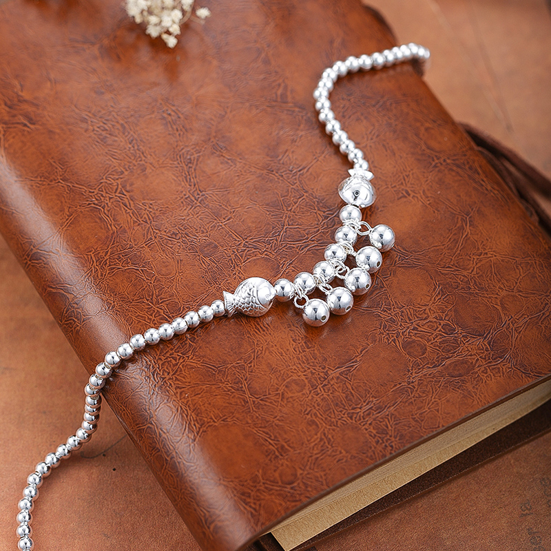 Chaine de cheville Femme en Argenterie - Ref 3103882 Image 3