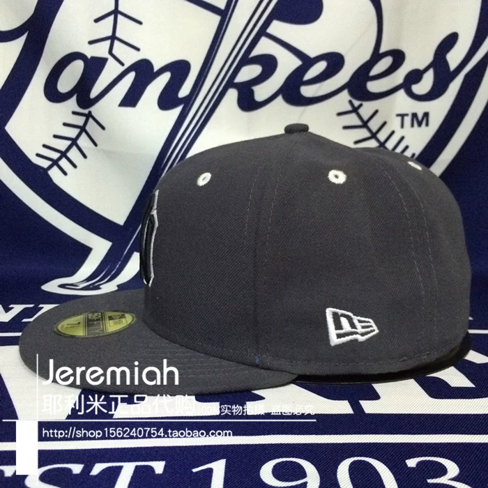 Jeremiah MLB quầy trong nước 15 mùa xuân NY Yankees không thể điều chỉnh mũ bóng chày mũ hip hop mũ phẳng - Bóng chày 	nón bóng chày chính hãng